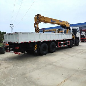 รถเครนติดตั้งบนรถบรรทุก Dongfeng 8X4 20 ตัน แบบไฮดรอลิก บูมตรง พร้อมอุปกรณ์ยกไฮดรอลิก - Product Image 6