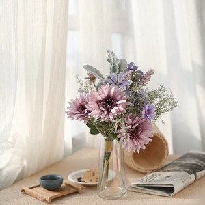 Décoration murale de fleurs artificielles Fanmeng CF01094 pour la maison et les mariages, en tissu tissé - Product Image 2