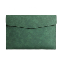 Haute Qualité A4 Fichier Titulaire Dossier Enveloppe Document Sac D'affaires Porte-Documents PU Portefeuille En Cuir-Vente Directe D'usine