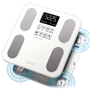 <span class=keywords><strong>Pèse</strong></span>-<span class=keywords><strong>personne</strong></span> intelligent ICOMON avec recharge <span class=keywords><strong>USB</strong></span>, haute précision, écran numérique en verre trempé, garantie 1 an - Product Image 5