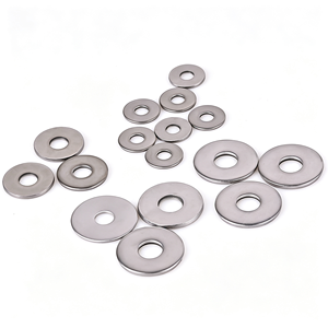 Arandela plana grande de acero inoxidable premium GB96-85, arandela plana ancha para ensamblaje de pernos y tuercas - Product Image 1