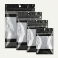 Sacs d'emballage personnalisés imperméables à l'huile avec fermeture éclair pour leurres de pêche en plastique souple imprimés, pour le stockage et la protection des appâts