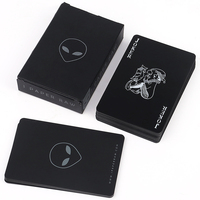 Cartes à jouer en PVC, lavables, résistantes à la décoloration, pour jeu familial, avec boîte, cadeau de haute qualité