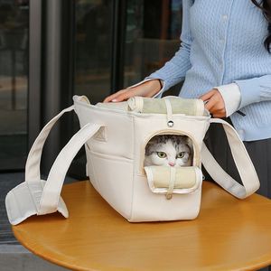 Pet Carriers Travel Products Luxury Breathable Outdoor Pet <b>Backpack</b> Zipper Warm Durable Nylon Foldable Carrier Dogs <b>cat</b> Carriers - Product Image 1