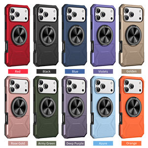 नया रोटेट चुंबकीय रिंग किकस्टैंड फोन केस <span class=keywords><strong>2</strong></span> आईफोन के लिए 1 सुरक्षात्मक कवर में 1 सुरक्षात्मक कवर - Product Image 1