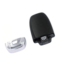 Coque de clé de voiture KEYDIY ZB01-4 pour programmeur de clés auto version anglaise, style AUDI 4 boutons