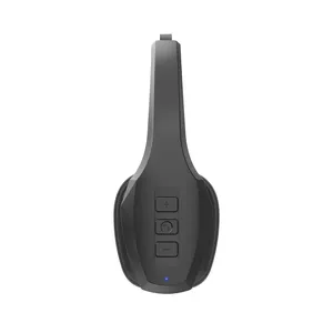 AUXBLUE A19 kamyon Bluetooth cep telefonu kulaklık ev ofis için gürültü iptal Mic ile şarj standı sessiz fonksiyonu