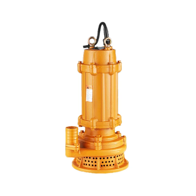 WQX15-55-5.5 yüksek kaldırma elektrikli su pompası makinesi su kanalizasyon dalgıç pompa