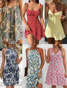 Nuevo Vestido Maxi de Estilo Vintage para Mujer, Manga Corta, Verano, Fiesta, Casual, Elegante - Product Image 3