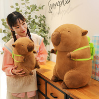 Peluche Capybara avec rembourrage en peluche super douce et coton PP, cadeau de fête unisexe pour adolescents et adultes