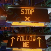 Panneau d'affichage de messages LED, panneau de Bus en Led, pour itinéraire de itinéraire