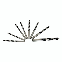 Ensemble de 13 forets à bois en acier au carbone de 3 à 10 mm pour le façonnage des bords, avec boîte pliable