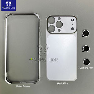 Coque de téléphone tendance en métal pour <span class=keywords><strong>iPhone</strong></span> 17, conversion instantanée de l'<span class=keywords><strong>iPhone</strong></span> 17 Pro Max en 16, 15, 14, 13 Pro Max - Product Image 5