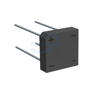 Electronic Parts And Components Diodes VS-KBPC808 Authorized Distributor 4-Square, D-72 BRIDGE RECT 1PHASE 800V 8A D-72 - Product Image 1