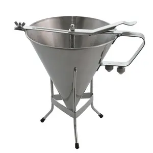 Đồ dùng nhà bếp thép không gỉ Pancake Batter và Phễu Dispenser