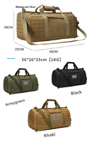 Sac tactique d'extérieur CVLIFE, pochette Molle, 3 compartiments verrouillables pour étui à armes, rangement médical, matériau en nylon, accessoire de chasse