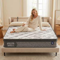 Matelas double 10 pouces 12 pouces 7 zones à ressorts, mobilier de maison, matelas en boîte, Colchones, Materasso