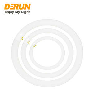 Lámpara Fluorescente Circular de Alto Brillo CRI80, 220V, 22W, <span class=keywords><strong>32W</strong></span>, 40W, 55W, T5, T9, Bombilla de Anillo, 6500K, Luz Blanca Diurna, para Iluminación de Techo - Product Image 6