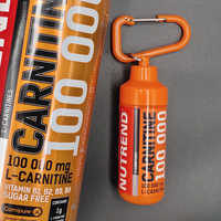 Porte-clés Portable avec stockage de poudre, bouteille distributrice de 35ml, Mini récipient en fer, pour Fitness, gymnastique