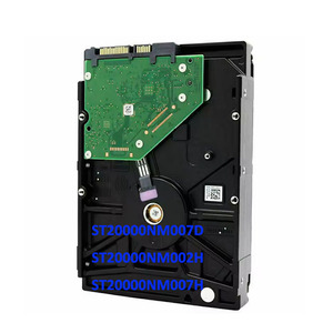 Disque dur d'entreprise ST20000NM002H Exos X20 20TB 7200RPM SATA 6Gb/s 256MB pour centre de données, stockage cloud, serveur NAS - Product Image 1