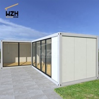 Maison préfabriquée modulaire moderne, bureau, maisonnette, villa, conteneur habitable, facile à assembler, portable, fabriqué en Chine