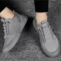 BAEWOON D158 Chaussures décontractées pour homme, tendance 2025, en toile confortable, style sport, pour la marche et le travail