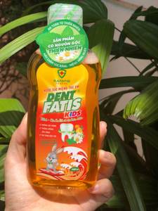 Rince-bouche sans alcool à saveur de fraise DentFatis pour le blanchiment des dents et la santé bucco-dentaire des enfants du Vietnam - Product Image 5