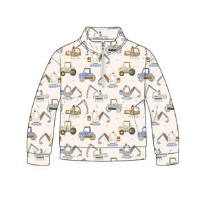 Chemises personnalisées décontractées pour enfants, respirantes, grandes tailles, à manches longues, avec fermeture éclair, pour le printemps et l'automne, vente en gros pour frères - Product Image 6