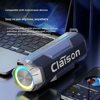 Clasion T9 Outdoor pour haut-parleur ABS, haute qualité sonore, super subwoofer, double haut-parleurs, volume élevé, portable, sans fil