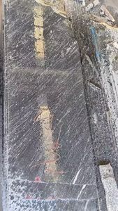 NightSnowWave-Tossed granit hitam dengan tekstur putih menyerupai gelombang gosok pasir diselipkan seperti salju di malam gelap - Product Image 5