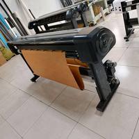 Kleding CAD Print Cut Plotter 125cm Compacte Verticale Inkjet Snijmachine 80-260g Snijden 600DPI voor Kleine Werkplaats Studio