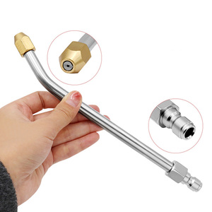 Lance de pulvérisation à angle réglable pour <span class=keywords><strong>nettoyeur</strong></span> <span class=keywords><strong>haute</strong></span> <span class=keywords><strong>pression</strong></span>, embouts de buse, tige métallique, raccord de lance à jet - Product Image 3