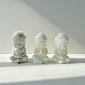 एमएचसी मोमबत्ती राल मोल्ड आंकड़े बुद्ध मन्नत मोमबत्ती ढालना मॉल डे बत्ती कस्टम मोमबत्ती सिलिकॉन मोल्ड - Product Image 3