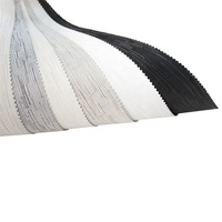 Tissu de stores à rouleau occultants lisses en fibre de polyester souple ignifuge de haute qualité