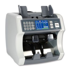 Machine à compter l'argent HL-S210 avec lecture de SN 2CIS, 100 devises, écran tactile et imprimante intégrée - Product Image 2