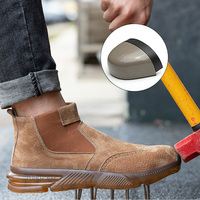 Chaussures de sécurité pour hommes, antidérapantes, résistantes aux perforations, pour travaux de soudage électrique sur chantier, vente en gros