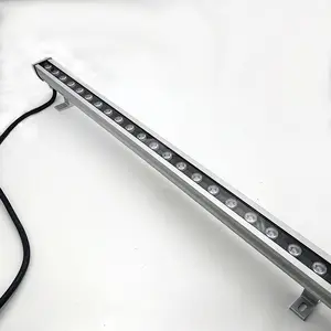 IP67 Waterproof 36w Outdoor Cast Aluminum Led Linear Rgb Blue 18x3w Rgbw 4 In 1 Led Wall Washer Light For Landscape