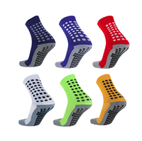 Chaussettes de football antidérapantes et respirantes Chaussettes de football en coton Chaussettes de football antidérapantes au genou