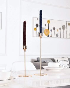 <strong>Tall</strong> Metal Alloy <strong>Candlestick</strong> Stand Set Modern Design Eco-Friendly Durable Customizable Colors Home Decor Wedding Christmas - Product Image 5
