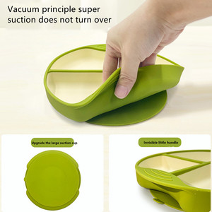 Vassoio per bambini con gioco di <span class=keywords><strong>cena</strong></span> irregolare bianco Set di piatti per stoviglie con mangiatore pignolo dorato resistente per Set di piatti nordici a forma di festa - Product Image 2