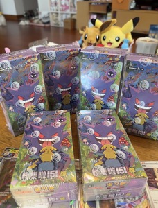 YM pokémoned 151 Jing hộp tăng cường bất ngờ giấy TCG đơn giản hóa thẻ sưu tập hiếm mới nhất của Trung Quốc - Product Image 3