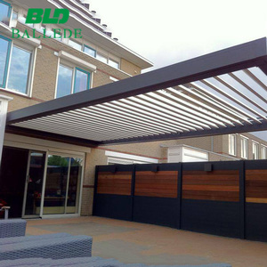 Balcón impermeable bioclimatica de jardín de aluminio gazebo pérgola al aire libre - Product Image 2