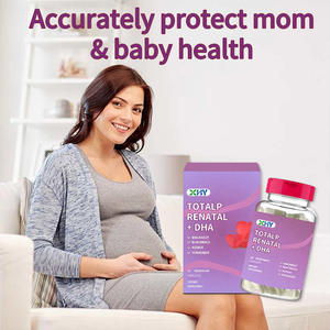 OEM etichetta privata nuovo <span class=keywords><strong>Dha</strong></span> supplemento olio di alghe capsula multivitaminica prenatale per le donne - Product Image 5
