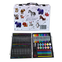 004 Dessin Art Set Peinture Dessin Fournitures Coloré Peinture Kit Artiste Marqueurs pour Enfants Boîte Artiste Impression Art Set