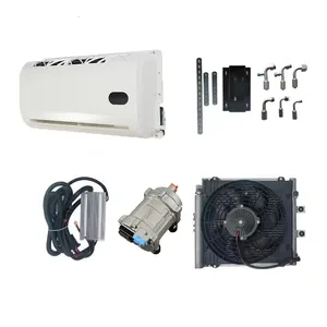 Big truck bus excavator high quality Parking Cooler air conditioning 12v air conditioner water