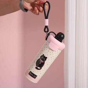 Garrafa Térmica Infantil Ali Baba Hot 20oz com Dupla Função para Meninas, Copo Escolar com Canudo à Prova de Vazamentos, Copo Térmico Fofo - Product Image 5
