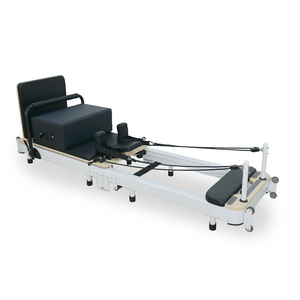 Aluminio portátil hogar amor Pilates cama blanca Pilates Reformer máquina Pilates cama Yoga gimnasio cama comercial aluminio Reformer - Product Image 1