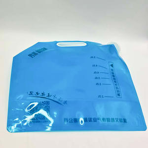 Bolsa de Plástico PE de Seguridad de 5L con Boquilla, a Prueba de Fugas, Portátil, para Agua Mineral, Cerveza, Champaña, Vodka, Jugo - Product Image 3