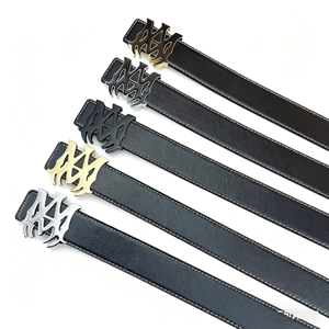 Sabuk AMR Grosir Sabuk Desainer Pria Sabuk Bisnis Mewah untuk Pria Gesper Paduan Modis Ikat Pinggang Katalog Desainer - Product Image 1