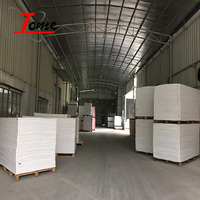 Feuille d'expansion de PVC de prix usine 5mm - 18mm panneau augmenté de panneau de mousse de PVC